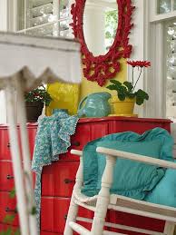 This link is to an external site that may or may not meet accessibility guidelines. Red Teal Yellow Love This And Also The Color Scheme Absolutely Love Kim At Daisy Cottage Her Home Is Perfect And All My F Home Decor Decor Cottage Decor