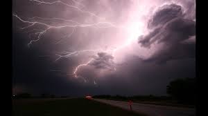 Torrential Rains With Thunder And Lightning Storm Youtube