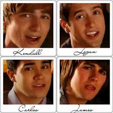 Kendall, Logan, Carlos, James by busia11