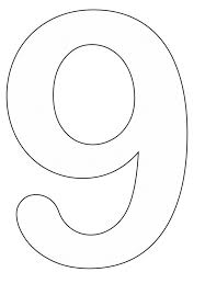 And what's great, these printable pages target the following learning objectives Number 9 Coloring Page Coloring Home