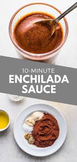 Easy Enchilada Sauce In 10 Minutes Isabel Eats Recipe Enchilada Sauce Easy Enchilada Sauce Recipes