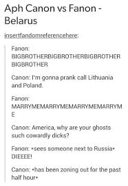 Hetalia Aph Canon Vs Fanon Belarus Hetalia Anime Hetalia Belarus Hetalia
