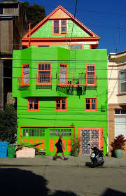 15 Houses Of Very Very Different Color Orange House Exterior House Colors Combinations House Paint Color Combination