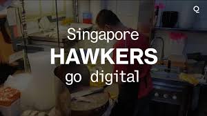 This means that one in four mobile phones sold was purchased online. Crunchtime For Cash At Singapore S Famed Hawker Food Stalls Bloomberg
