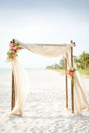 Beach And Ballroom Wedding By Set Free Photography Southern Weddings Beach Wedding Arch Simple Beach Wedding Arch Decoration Wedding