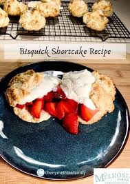 Bisquick Com Strawberry Shortcake Easy Bisquick Strawberry Shortcake The Melrose Family Recipe In 2020 Recipes Bisquick Strawberry Shortcake Oreo Cupcake Recipe