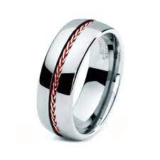 Mens Tungsten Carbide Wedding Band Ring 8mm 5 15 Sizes Braided Rose Gold Wedding Ring Bands Mens Wedding Bands Tungsten Carbide Tungsten Carbide Wedding Bands