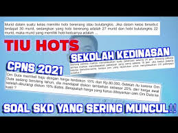 Materi skd menjadi tahapan pertama yang harus dilewati para peserta sekolah kedinasan. Soal Skd Cpns 2021 Trik Cepat Mengerjakan Soal Tiu Pejuang Sekolah Kedinasan Wajib Tahu Youtube
