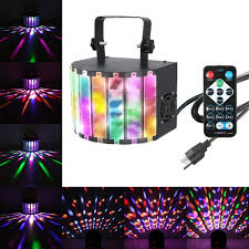 9 Colors Sound Activated Stage Lights