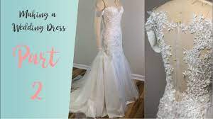 Diy Wedding Dress Lets Make A Wedding Dress With Lace Appliques 2 Wedding Gown Patterns Sewing Wedding Dress Wedding Dresses Lace