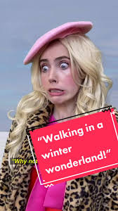 Walking in an awkward-tension-laaaaand ☃️ #happyholidays #holidaymusic  #tiktokholidays #winterwonderland