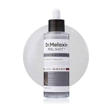 DR MELAXIN PEEL SHOT EXFOLIATING BLACK RICE AMPOULE 80 ML - DR MEL...