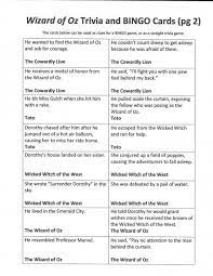 In the wizard of oz, the tin man wanted to see the wizard about getting… a) a brain. Trivia Bingo Cards To Print Wizard Of Oz Bingo Cards Bingo Cards To Print
