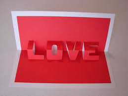 Sure you can send an ordinary card but why not do something really special and it's super easy to make and i will show you how in today's video tutorial. Pop Up Word Card Pop Up Greeting Cards Pop Up Valentine Cards Diy Pop Up Cards