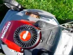 Lawn mower repair done on honda harmony 215, using universal pull start cord and handle from the h. How To Repair Your Lawn Mower Pull Starter Youtube