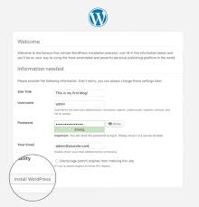 Instal (rare, uk, dated spelling). How To Install Wordpress