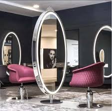 Double Sided Glass Styling Station Beauty Salon Makeup Mirror China Beauty Salon Equipment Sup Beauty Salon Equipment Beauty Salon Decor Salon Makeup Station