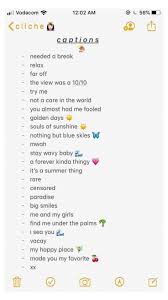 Cute bio ideas commenttag us ! Awesome Instagram Captions Ideas Instagram Bio Quotes Instagram Quotes One Word Instagram Captions