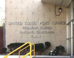 Usps Piedmont Station Post Office Lettering Neon Signs