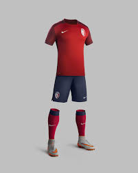 Modern Design Brings A Fresh Aesthetic To Classic Colors For Lille Osc 2015 16 Home Kit Football Shirts Jersey Design Sports Shirts