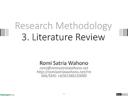 Beberapa nama yang sering disebutkan diantaranya: Literature Review Pengantar Dan Metode Romisatriawahono Net