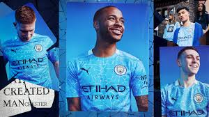 Fifa 20 time titular manchester city. Man City New Kit Premier League Club Reveal Unique Mosaic Home Strip For 2020 21 Season
