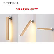 Browse made.com's range of bedside tables lamps, our designer bedside lamps are a simple and great value way to instantly update a bedroom. Botimi Creative Wall Lamp 220v Modern Simple Led Bedroom Bedside Lamps Nordic Wooden Hotel Wall Mounted Bedside Lamp Wall Mounted Bedside Lights Wall Lamps Diy