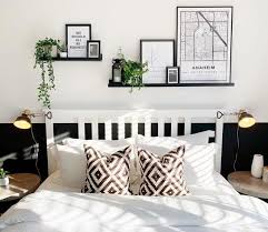 some floating shelves for pictures books plants etc bedroom wall decor above bed above bed decor bedroom decor