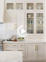 6 Cream Kitchen Cabinets To Help You Think Beyond All White In 2020 Beige Kitchen Beige Kitchen Cabinets Kitchen Cabinet Design