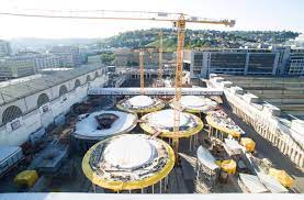 Stuttgart 21 so wird der hauptbahnhof aussehen wenn er fertig ist baden wurttemberg. Stuttgart 21 Drohnenaufnahmen Zeigen Baufortschritt Der Kelchstutzen Stuttgart 21 Stuttgarter Zeitung
