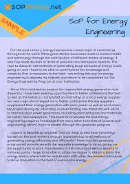 Apart from preparing the electrical engineering resume, one should also know the common mistakes that should be avoided. Sop For Energy Engineering Environmental Statement Of Purpose