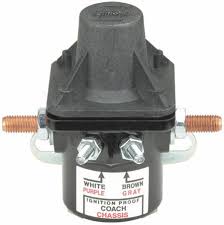 While this relay is capable of carrying heavy currents, it requires no power to stay open or closed. Intellitec Battery Disconnect Relay W Out Atc Fuse 01 00055 002