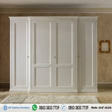 Cara membuat lemari baju gantung. Lemari Pakaian 4 Pintu Spanyo Minimalis Lemari Baju Gantung