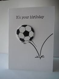 Cards are shipped the next business day. Soccer Ball Birthday Card Soccer Birthday Card Birthday Card Etsy Birthday Cards For Boys Greeting Cards Handmade Cards Handmade