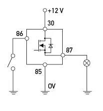 Fits in to standard relay mount. Solid State Relay 20a Bjprace Se
