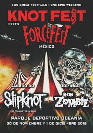 Edging out the new brand of sacrifice banger featuring spencer chamberlain of underoath, new don broco. Slipknot Knotfest Mexico 2019 Tour Poster Prints4u