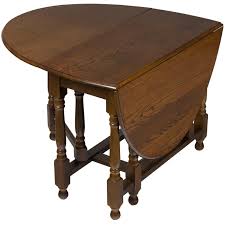 1stdibs Drop Leaf Pembroke Table Turned Leg Gate Leg Side English Jacobean Oak Drop Leaf Table Table Drop Leaf Dining Table