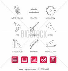 paper knife spatula vector photo free trial bigstock