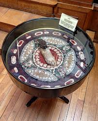 Coffee table size can impact the look and feel of your room. History S Weirdest Gift A Table Made Of Brains Ears A Foot And More