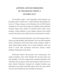 Mungkin kebanyakan pelajar akan mengetahui tentang hal ini. Doc Laporan Latihan Kebakaran Mr Diva Academia Edu