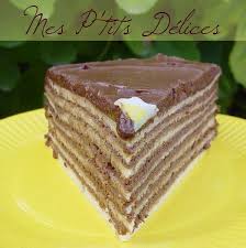 Recette Gateau De Crepes A La Mousse Au Chocolat 750g Recette Gateau Crepe Mousse Au Chocolat Recette Gateau