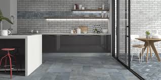 Natural stone in the shower is largely about appearance. Black Brick Floor Tile Novocom Top