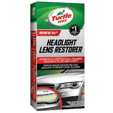 Turtle Wax 12 Oz Headlight Restorer Kit T240kt The Home Depot