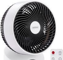VonHaus Umluft Ventilator Leise – Tischventilator mit 3  Geschwindigkeitsstufen, 3 Modi, Fernbedienung, 12-h-Timer,  60°-Schwenkfunktion, LED-Display, 3 ...