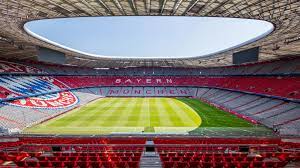 Allianz arena is a football stadium in munich, bavaria, germany with a 70,000 seating capacity for international matches and 75,000 for domestic matches. Alyanc Arena Muzej Bavarii I Magazin Snova Otkroyutsya 16 Maya Fc Bayern Munich