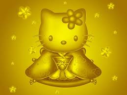 Whatever you're shopping for, we've got it. Hd Wallpaper Cute Hello Kitty Gold Kitty Anime Hello Kitty Hd Art Wallpaper Flare