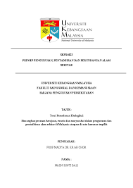 Alam sekitar malaysia merujuk kepada biom dan geologi yang membentuk alam semula jadi di negara asia tenggara. Pdf Teori Pemodenan Ekologikal Mazni Bali Academia Edu