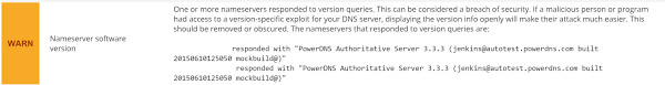 Check For Dns Software Version | Verifyit