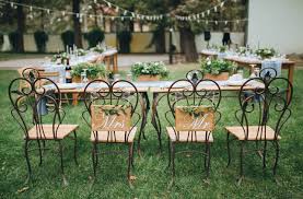Levi put his carpentry skills to work, turning second hand timber and furniture into our wedding arch, cake backdrop and stand, blackboard signs and a small platform for the musician. Low Key Utterly Beautiful Backyard Wedding Ideas Homely