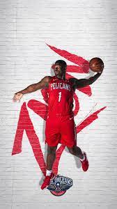 Zion lateef williamson is an american professional basketball player for the new orleans pelicans of the national basketball association. Zion Williamson Wallpaper Pelicans 675x1200 Wallpaper Teahub Io